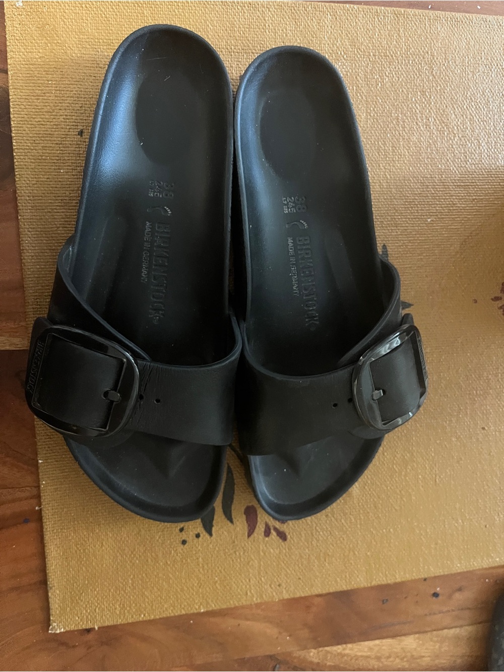 Birkenstock Madrid EVA Slide Sandals - Black